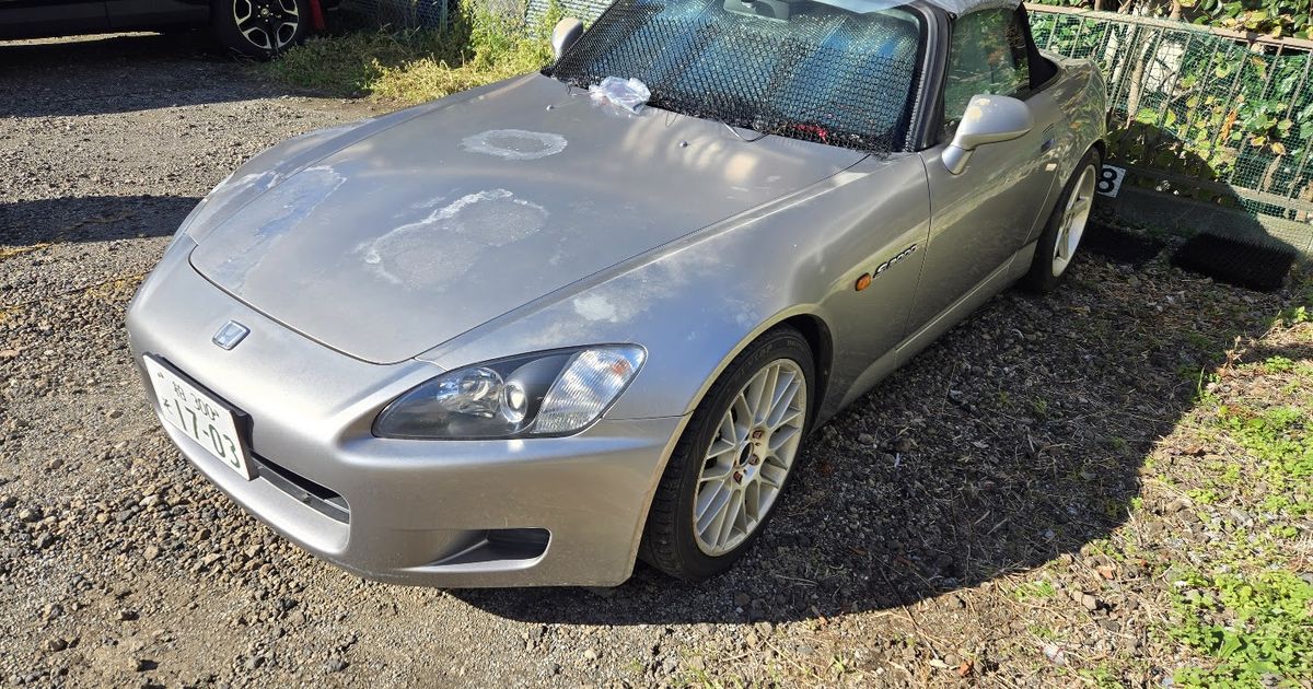 愛車ホンダS2000を新車並みに！全塗装・レストアの施工事例を紹介』